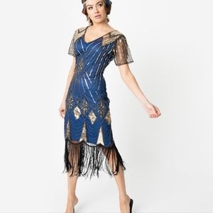 Unique Vintage 1920s style dress